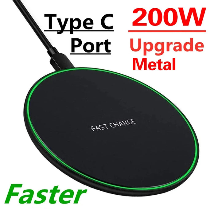 200W Fast Wireless Charger Pad