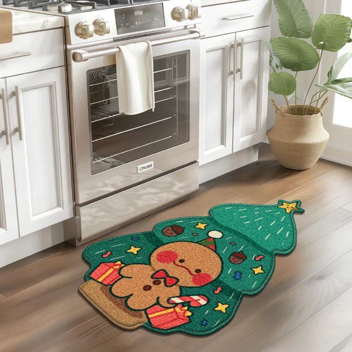 Gingerbread Christmas Doormat